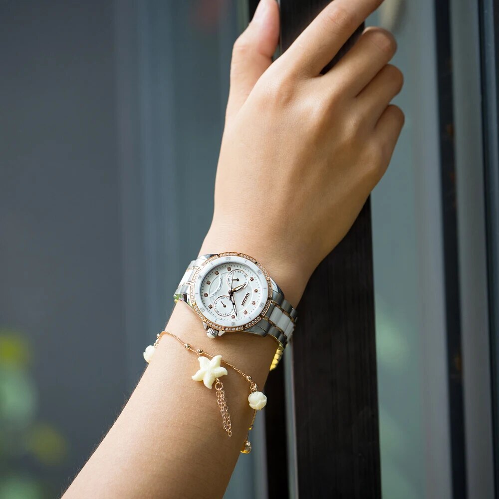 Ceramic Grace Watch | Elvaris Chrono