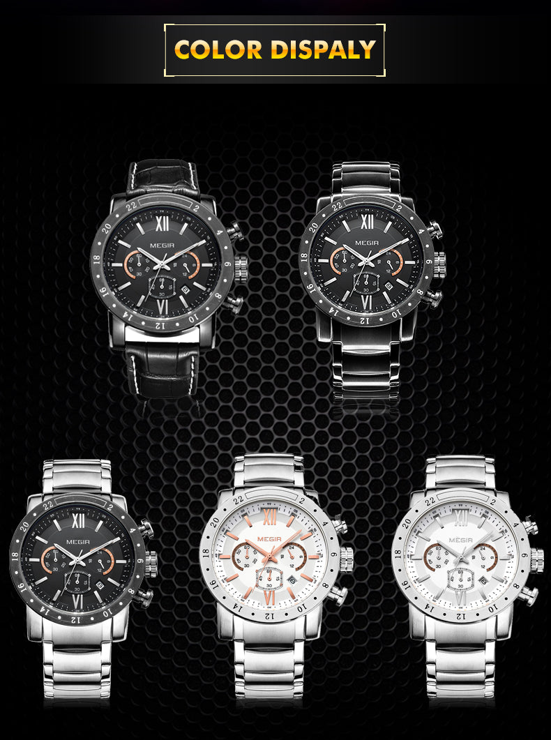 Executive Chronograph Watch | Elvaris Chrono