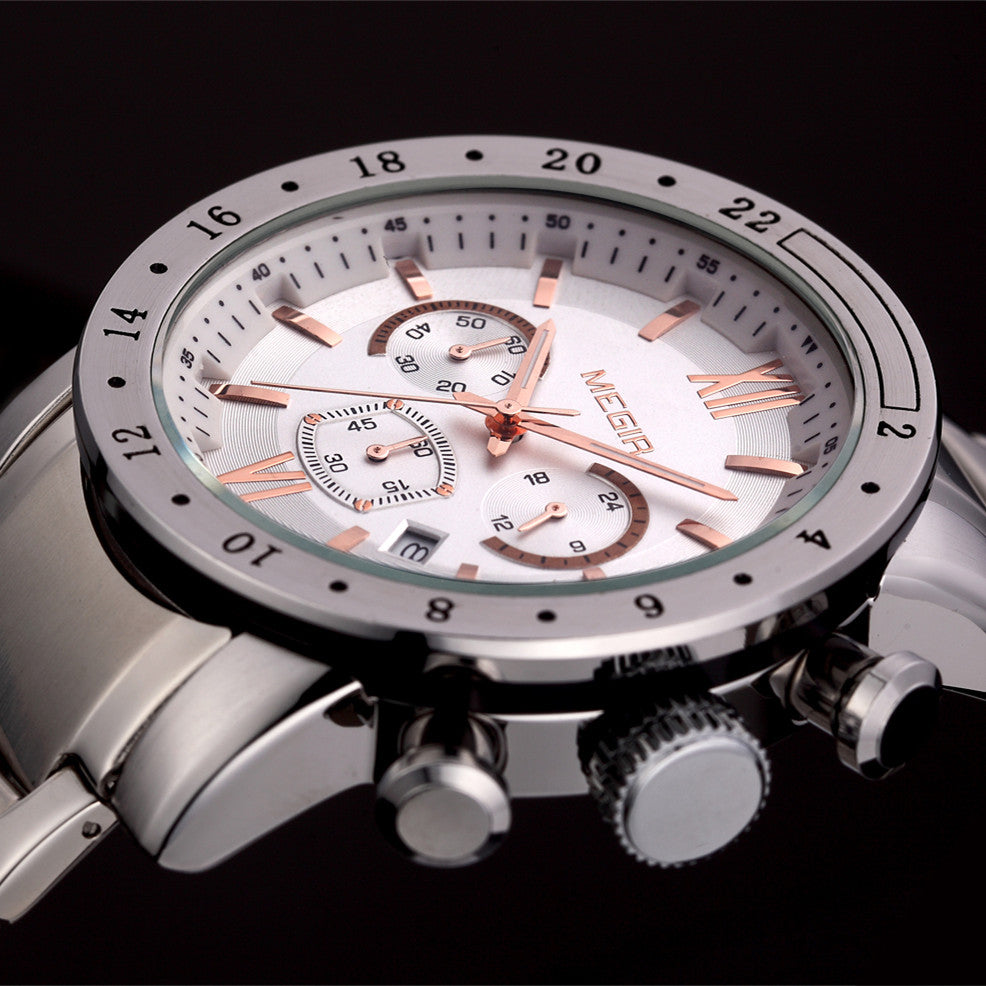 Executive Chronograph Watch | Elvaris Chrono