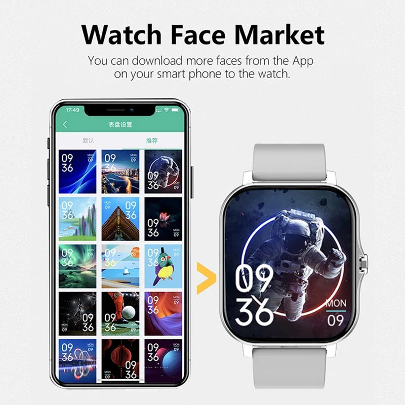 Silver Muse Smartwatch | Elvaris Chrono